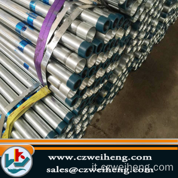 Erw Steel Pipe Outside Diametro 245mm